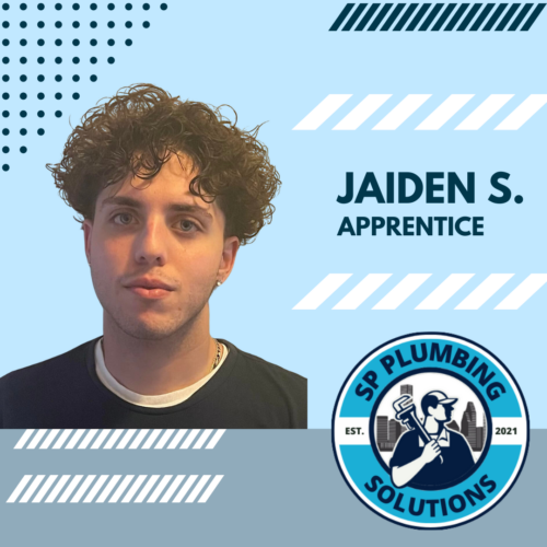 Jaiden S. - Apprentice at SP Plumbing Solutions in Houston, Texas